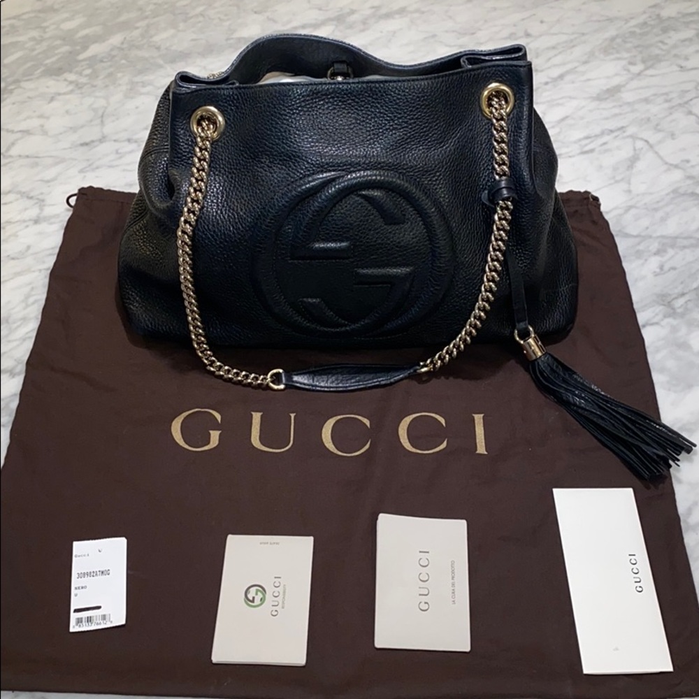 Gucci soho chain strap shoulder bag